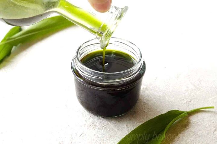 how to make green herb oil, How to make Green Herb Oil