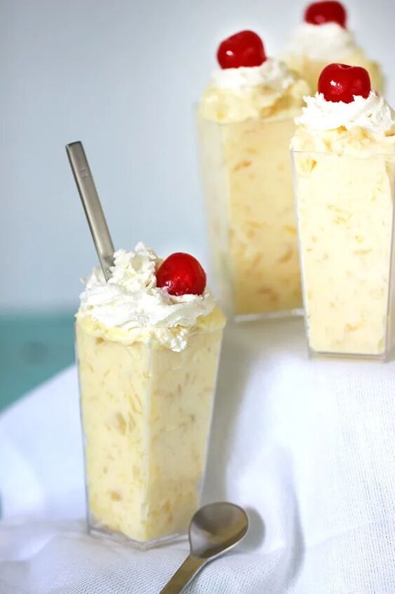 easy pineapple dessert comes together with 3 ingredients, easy pineapple dessert