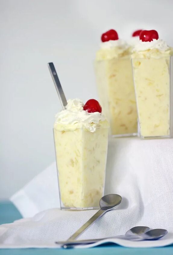 easy pineapple dessert comes together with 3 ingredients, pineapple parfait
