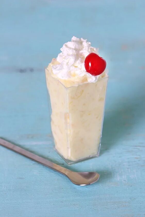 easy pineapple dessert comes together with 3 ingredients, pineapple pudding