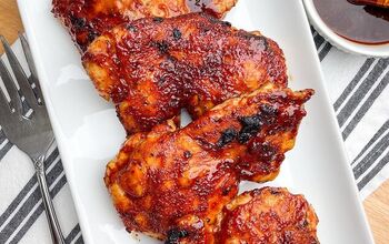 Air Fryer BBQ Chicken Thighs (Boneless or Bone-in)