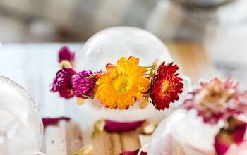 DIY Floral Tea Globes for Blooming Flower Tea