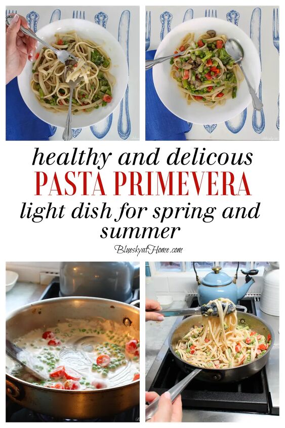 healthy and easy pasta primavera a perfect spring and summer recipe, pasta primavera