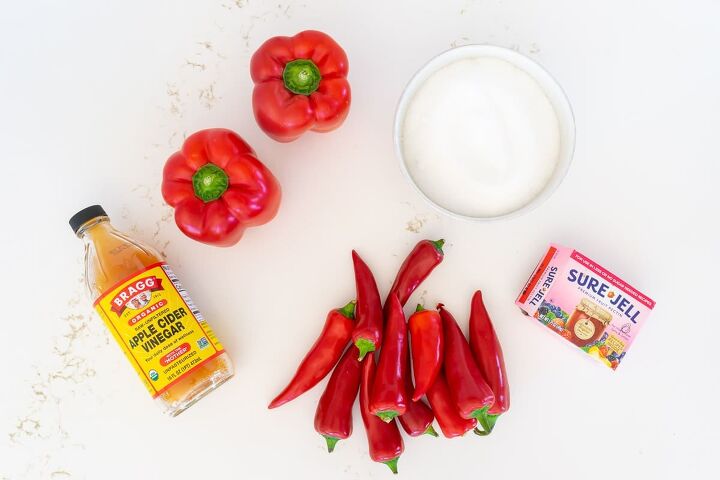 red pepper jelly, Red Pepper Jelly ingredients