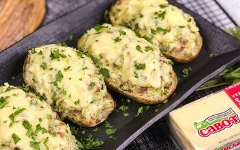 Air Fryer Twice-Baked Loaded Potatoes