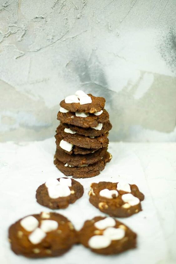 chocolate marshmallow cookies, Tis the season for baking