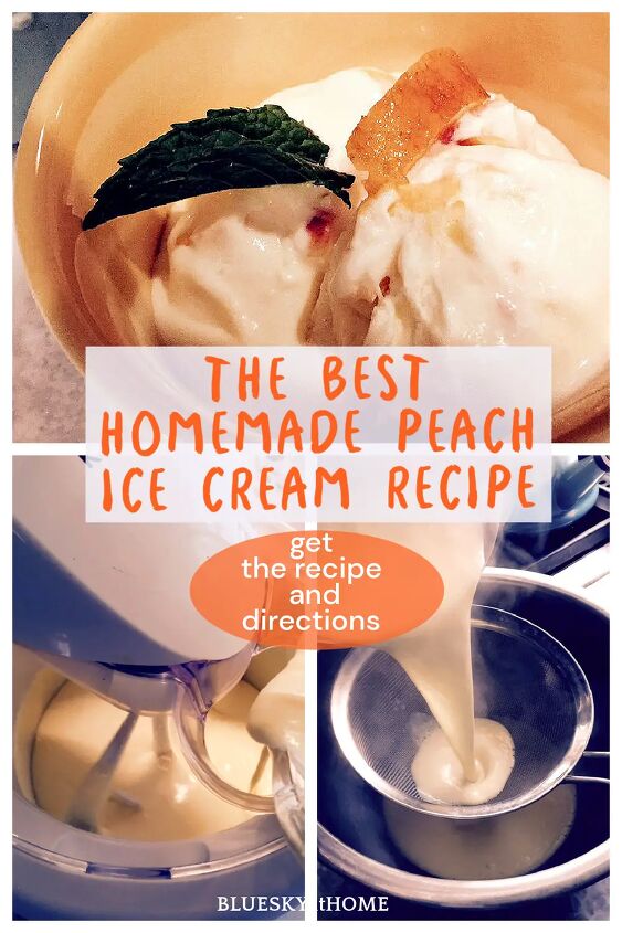 best peach ice cream recipe, Peach Ice Cream Recipe