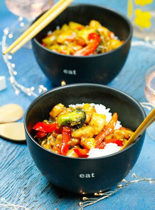 is orange chicken healthy recipe included, Orange chicken recipe