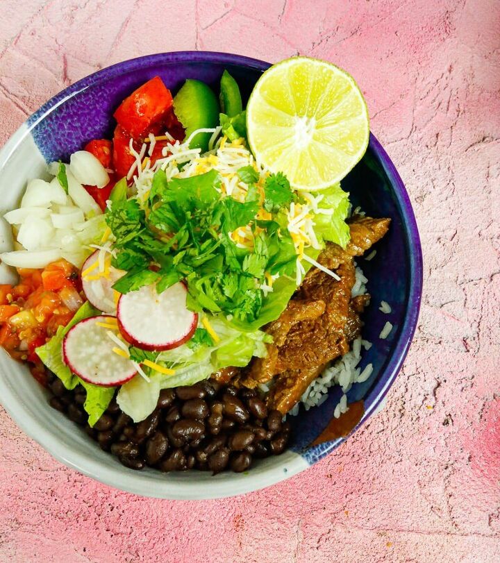beef burrito bowls, Healthy Burrito Bowls Burrito Bowls Chipotle Mexican Food Carne Asada Veggies