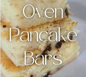 20 Minute Oven Pancake Bars