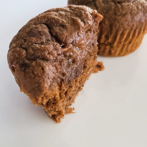 20 minute oven pancake bars, Sweetened with honey and boosted with Greek yogurt these chocolate banana muffins pack a delicious kid approved nutrient dense punch