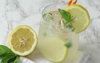 Homemade Basil Lemonade