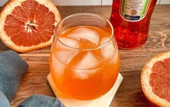 Aperol Gin Cocktail With Grapefruit