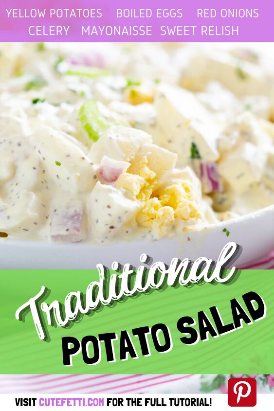 how to make traditional potato salad recipe this weekend, Traditional Salad Recipe