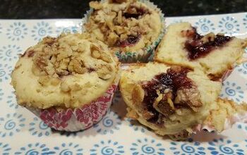 Jam Filled Walnut Muffin Recipe