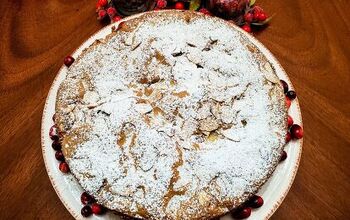 Apple, Cranberry, Almond Cake Recipe - Easy, Moist, And Delicious