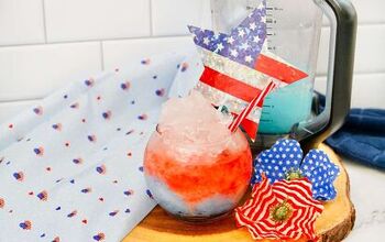 Red White and Blue Layered Slush Recipe for Summer