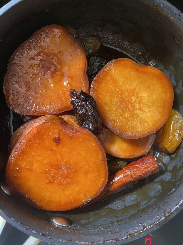 caramelized sweet potato