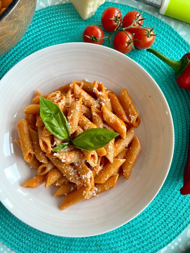 roasted tomato red pepper pasta