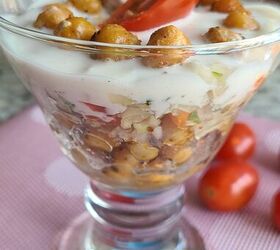 Chana Chaat (White Chickpeas Chaat Snack)