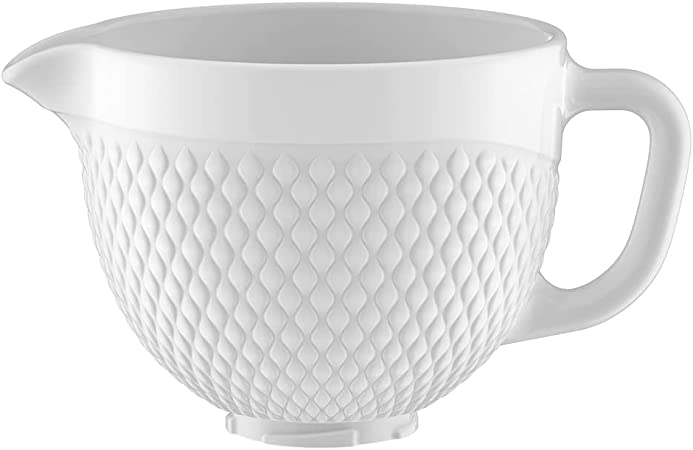 the best lemon zucchini bread, white ceramic mixing bowl with handle for kitchen aid mixer