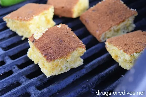 cornbread made on the grill