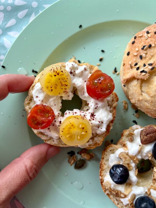 high protein bagels
