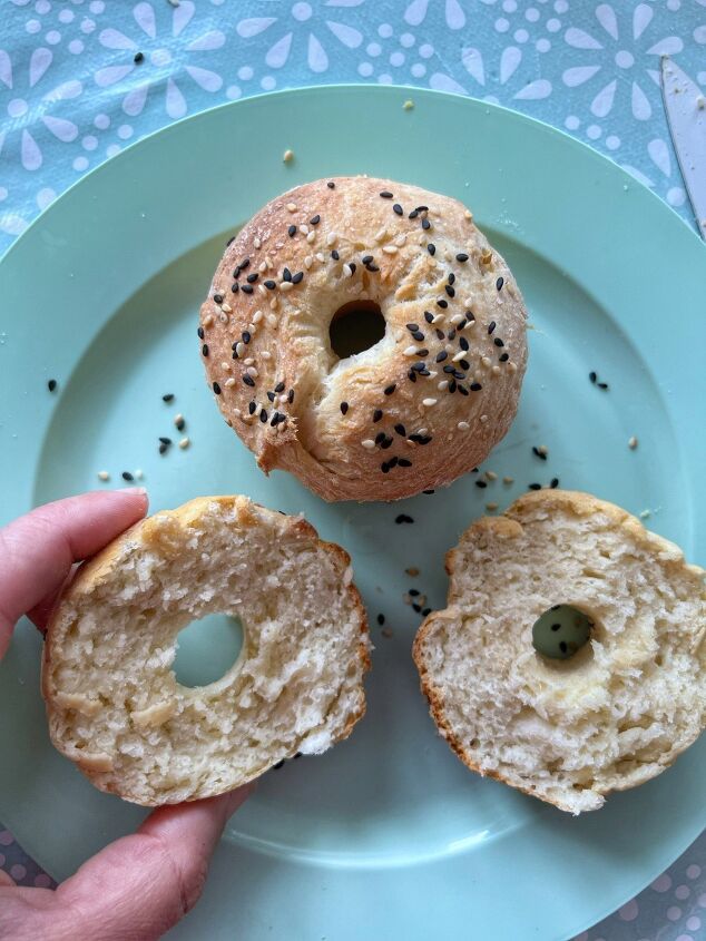 high protein bagels