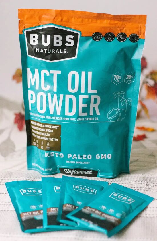 easy and delicious low carb hot chocolate recipe, BUBS Naturals MCT Oil Powder