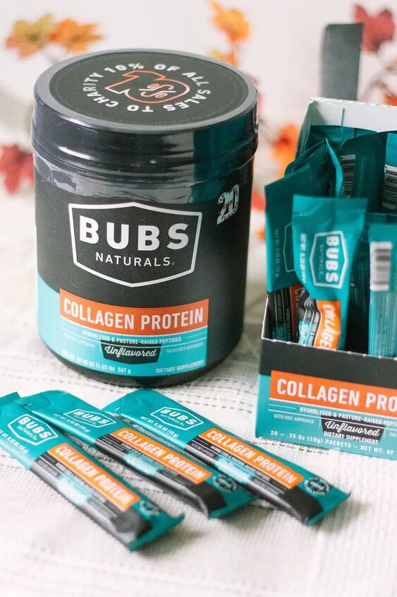 easy and delicious low carb hot chocolate recipe, BUBS Naturals Collagen Peptides