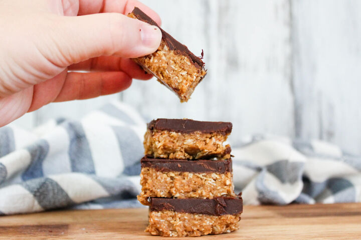 healthy peanut butter oat bars recipe