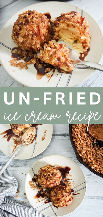 easy un fried ice cream recipe