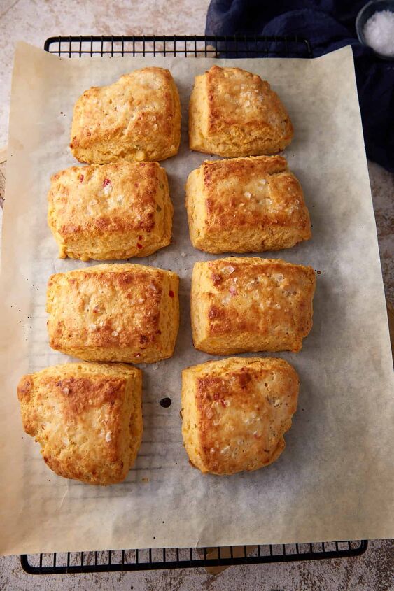 fluffy pimento cheese biscuits in 30 minutes, Bake until golden brown