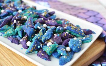 Mermaid Shortbread Bites: Mini Under the Sea Cookies