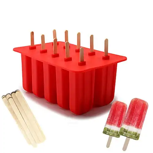 creamy and delicious cheesecake popsicle recipe, Homemade Popsicle Mold