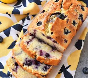 Blueberry Lemon Pound Cake Loaf