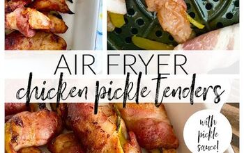 Air Fryer Chicken Pickle Tenders (with Pickle Sauce!)