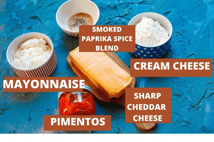 smoked pimento cheese, All you need are a few ingredients for easy pimento cheese with smoked paprika