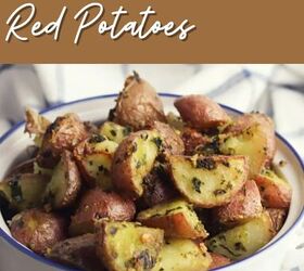 Pesto Oven Roasted Red Potatoes Recipe