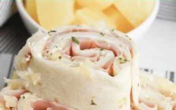 Hawaiian Ham and Pineapple Cream Cheese Pinwheels