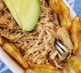 pulled chicken recipe, Pulled chicken with avocado and RITZ Crisp and Thins