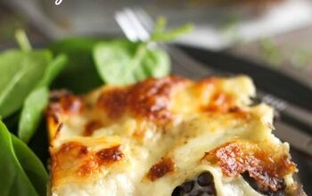 Puy Lentil Lasagne With a Creamy Goat's Cheese Sauce