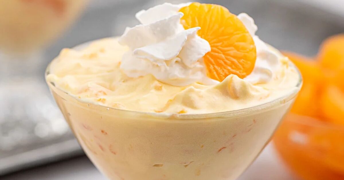 Easy Mandarin Orange Dessert With 3 Ingredients | Foodtalk Easy Mandarin Orange Dessert With 3 Ingredients | Foodtalk