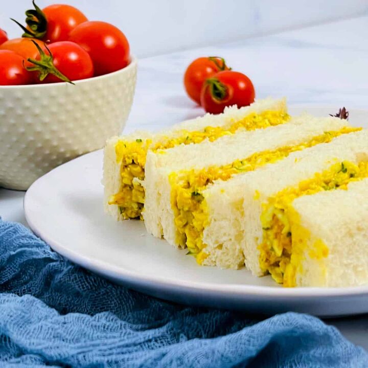 curried egg sandwich recipe with mayonnaise, Curried egg mayo sandwich