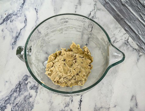 potato chip cookies, Potato chip cookies dough