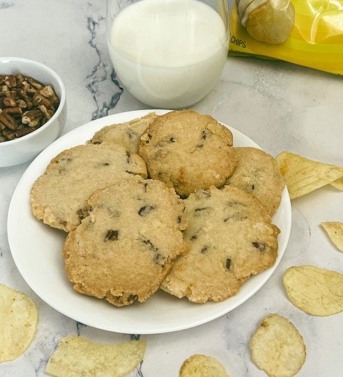 potato chip cookies, Potato chip cookies