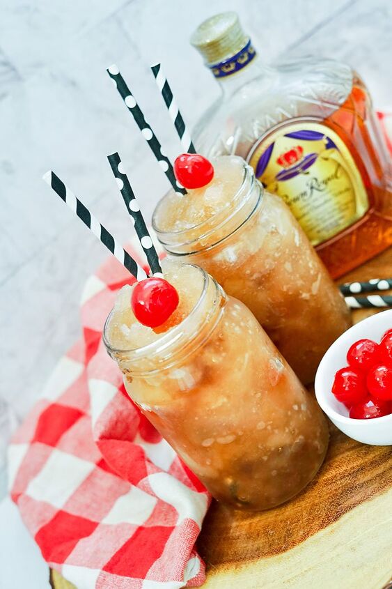 Crown Royal Whiskey and Coke Slushie | Foodtalk 0 calorie coke