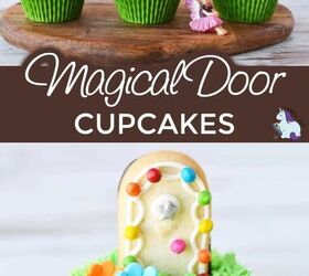 woodland fairy magical door cupcakes, Easy Magical Door Cupcakes