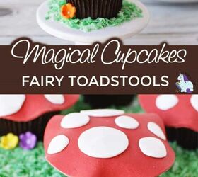 Magical Toadstool Cupcakes