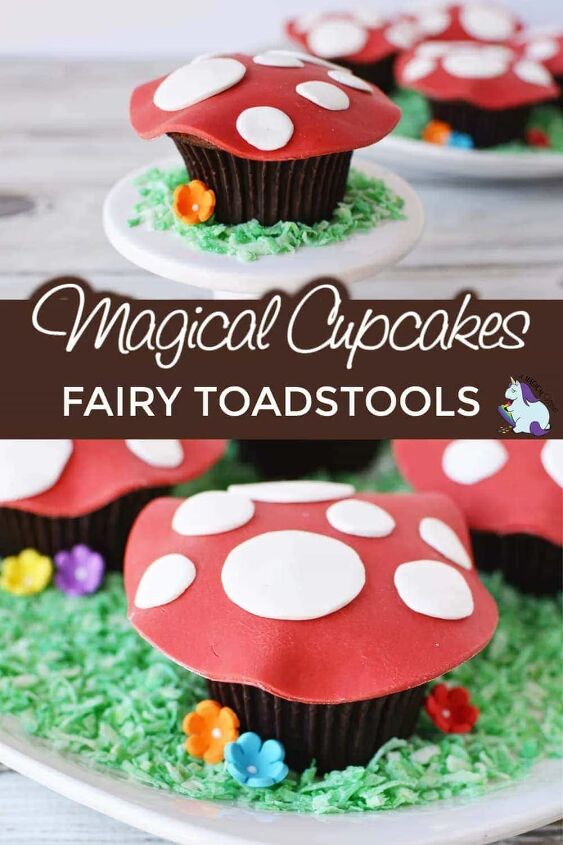 magical toadstool cupcakes, Magical Cupcakes Fairy Toadstools